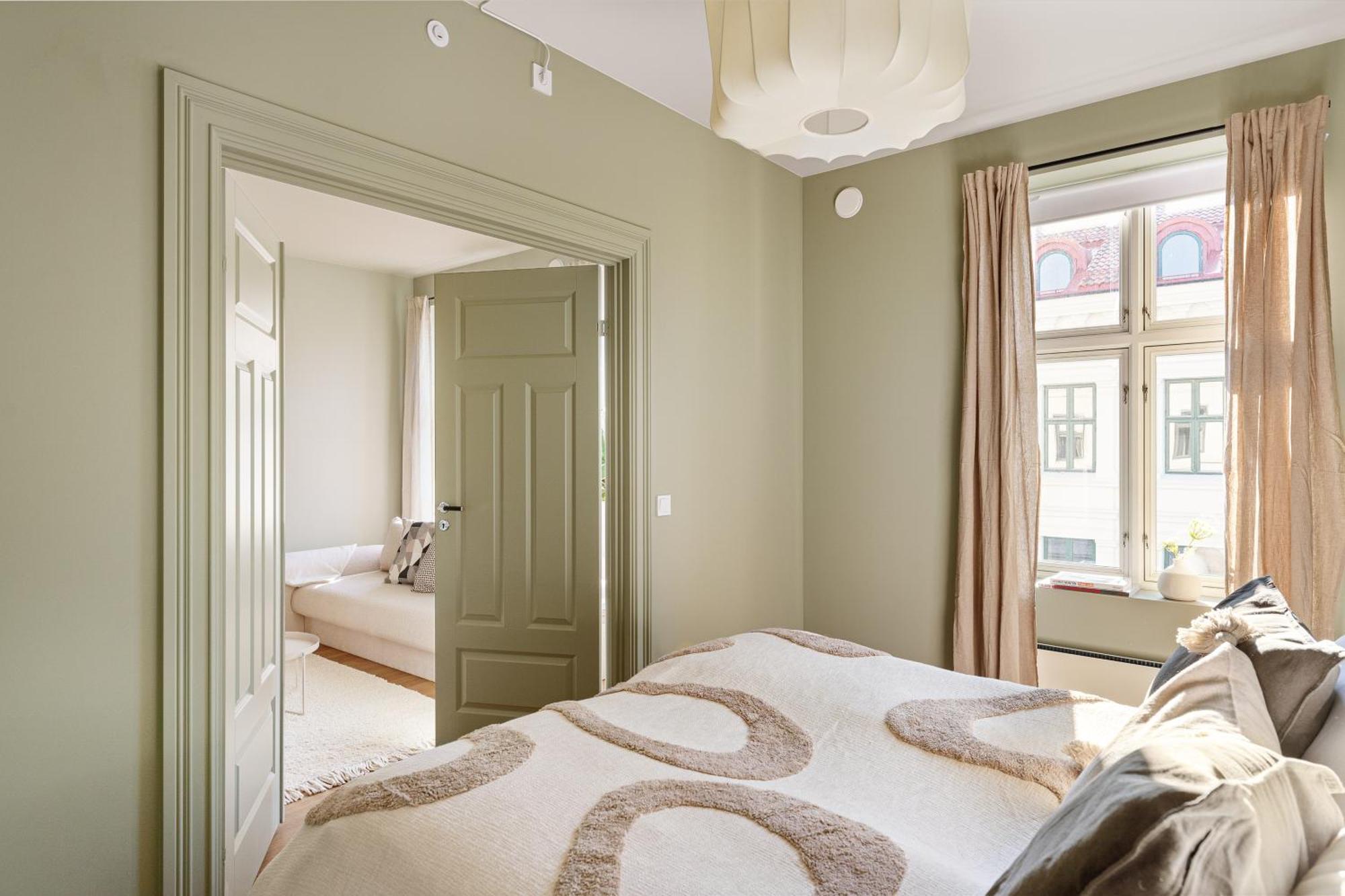 Dinbnb Gruenerlokka I 2-bedroom With Double Queen & Balcony Apartment